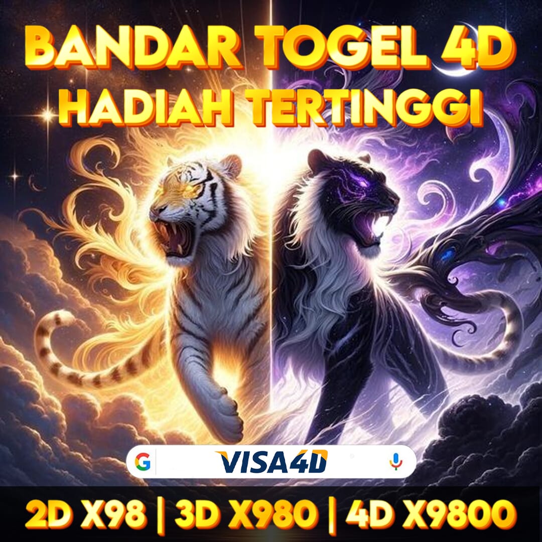 Visa4d: Pusat Toto 4d Resmi dan Bandar Togel Online dengan Hadiah Perkalian Tertinggi
